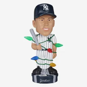 Aaron Judge New York Yankees Holiday Lights Bobblehead