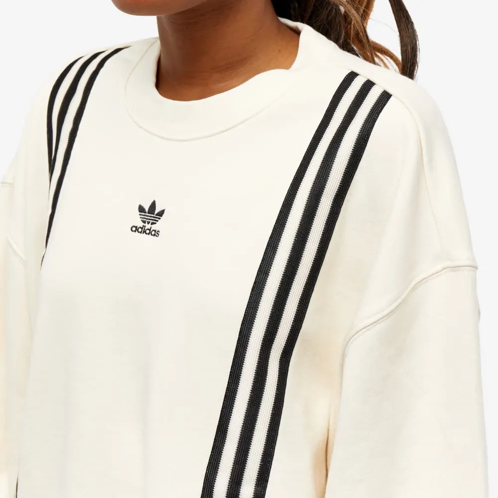 Adidas Adicolor 3 Stripe Sweatshirt