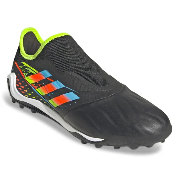 adidas Copa Sesne.3 LL Turf Soccer Cleats (Core Black/Team Solar Yellow)