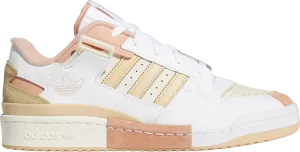 Adidas Forum Exhibit Low 'Cream Halo Amber' sneakers, cream/white