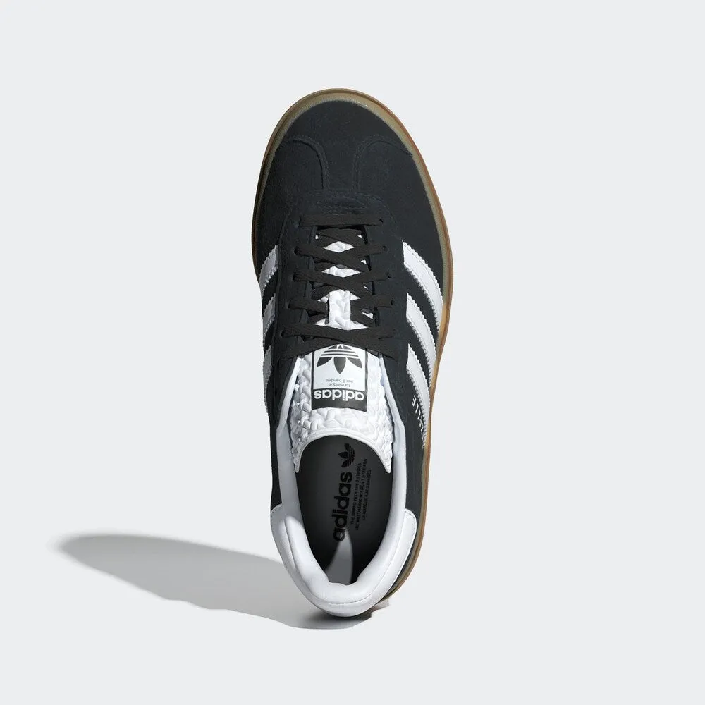 Adidas Gazelle Bold sneakers, black and white