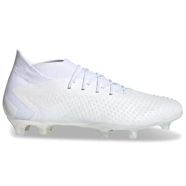 adidas Predator Accuracy.1 Firm Ground Soccer Cleats (Core White)