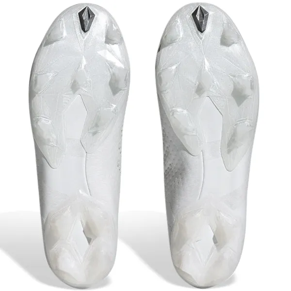 adidas Predator Accuracy.1 Firm Ground Soccer Cleats (Core White)