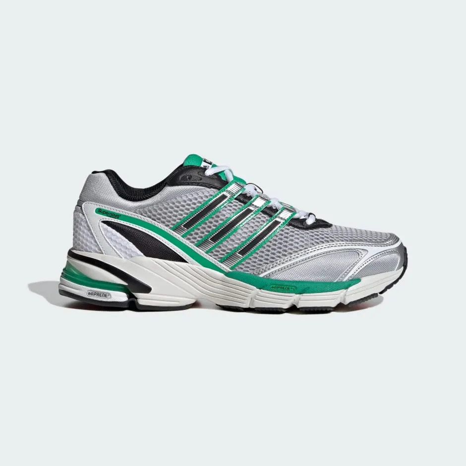 Adidas Supernova Cushion 7 sneakers, black/silver/white/green