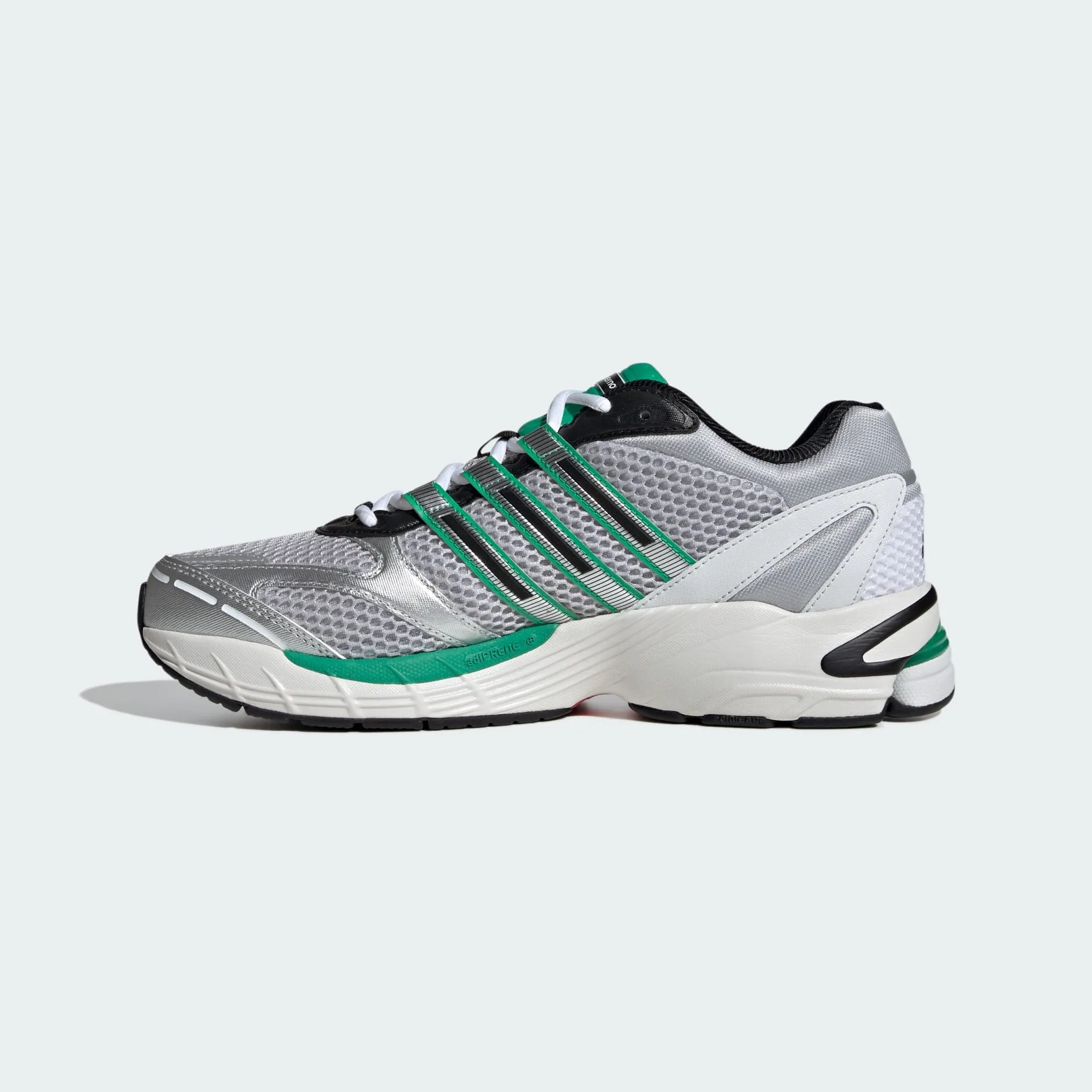 Adidas Supernova Cushion 7 sneakers, black/silver/white/green