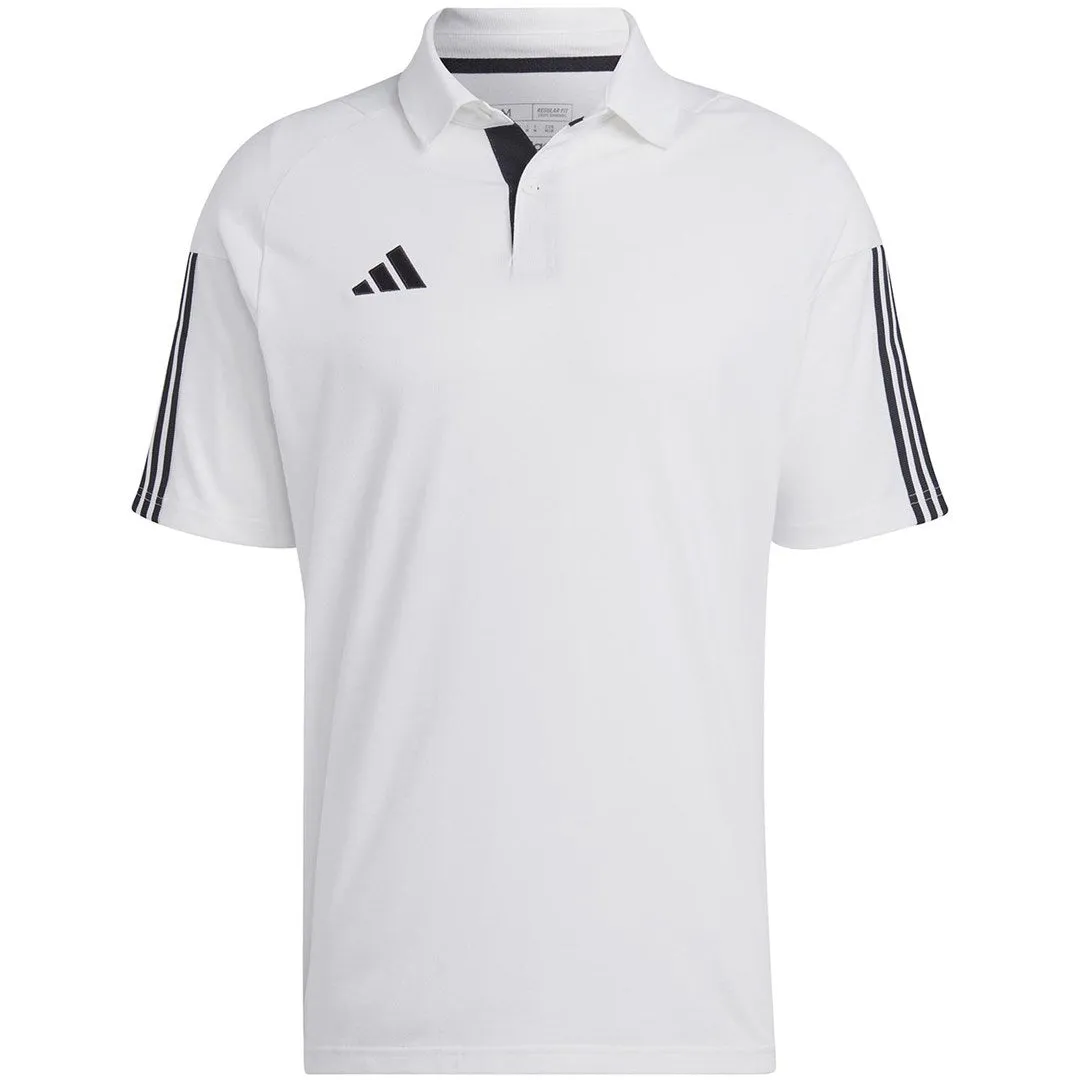 Adidas Tiro 23 Competition Polo T-Shirt White Ic4575 Xs