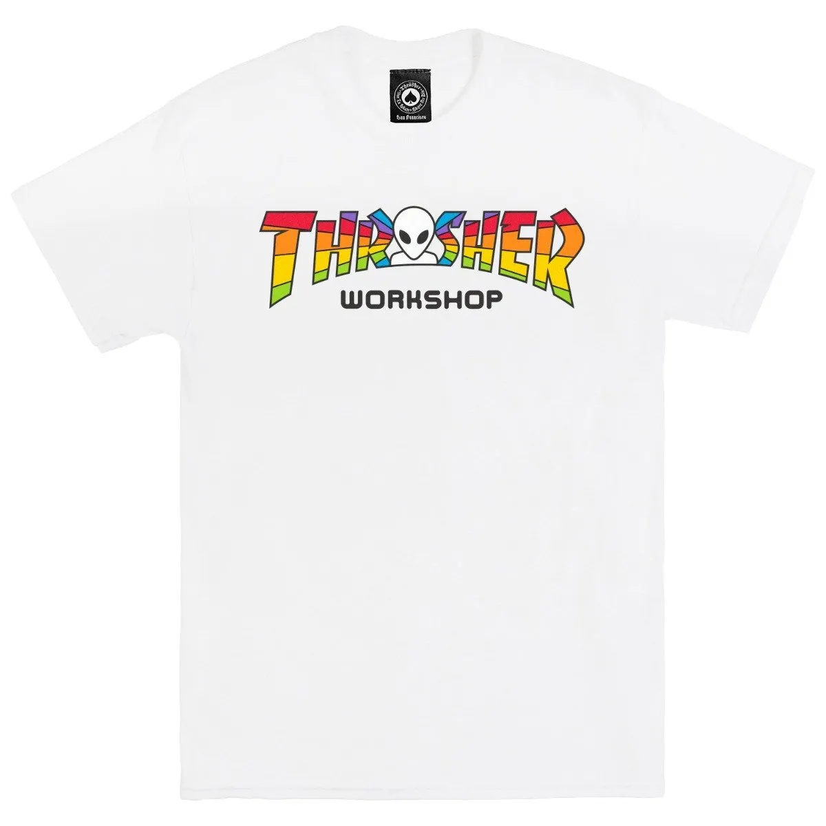 Alien Workshop x Thrasher Spectrum Tee, White