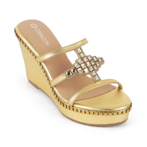 AMANI- GOLD WEDGES