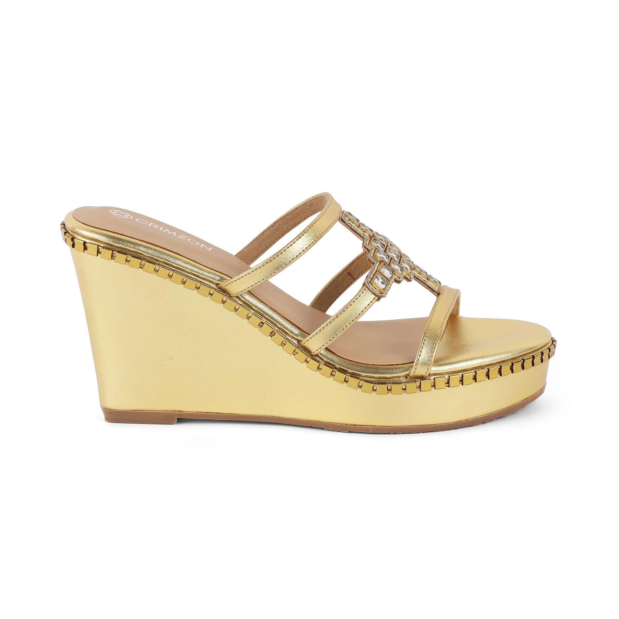 AMANI- GOLD WEDGES