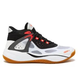 AND 1 MEN'S REVEL MID WHITE/BLACK BASKETBALL SHOES