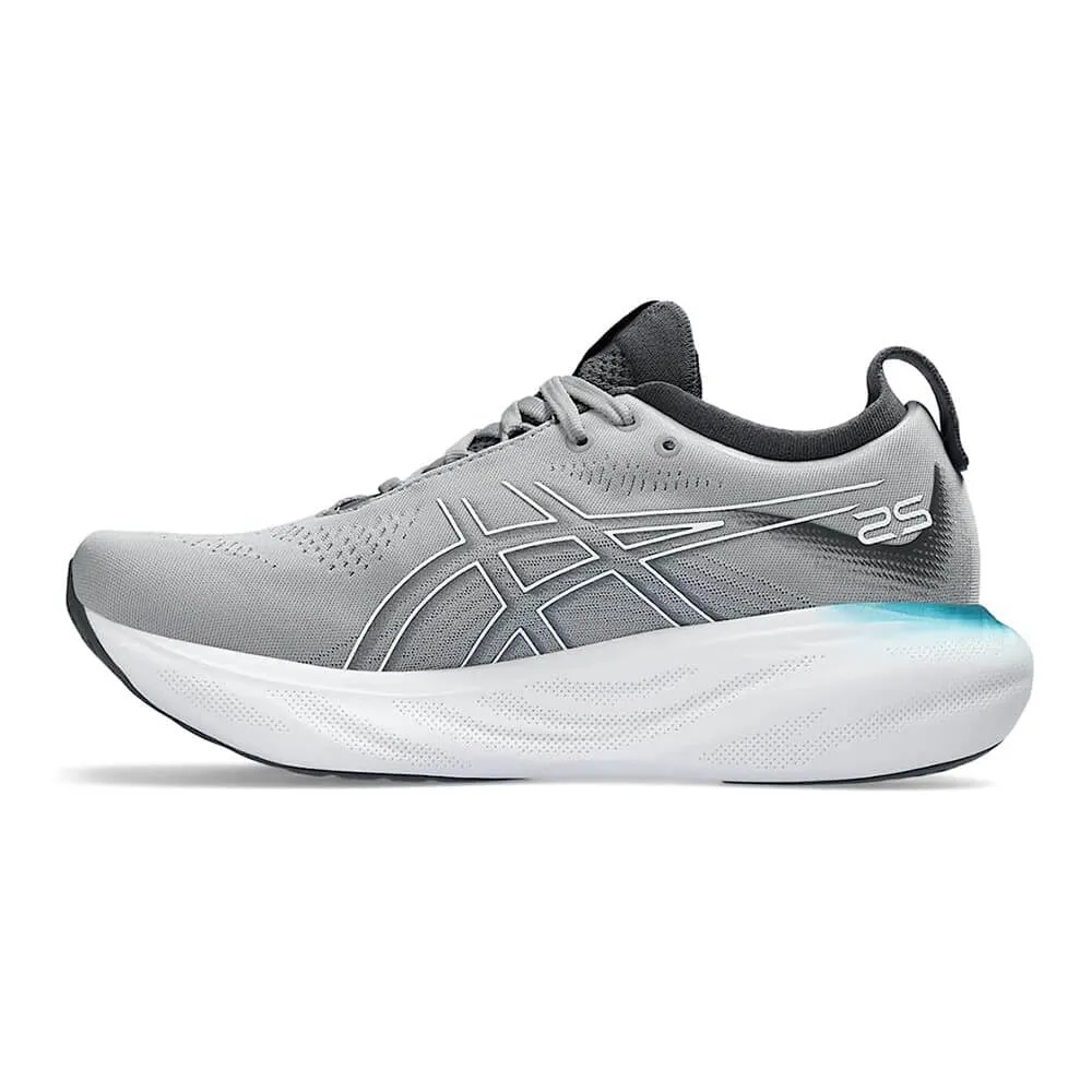 Asics Women's Gel-Nimbus 25 sneakers, grey/white