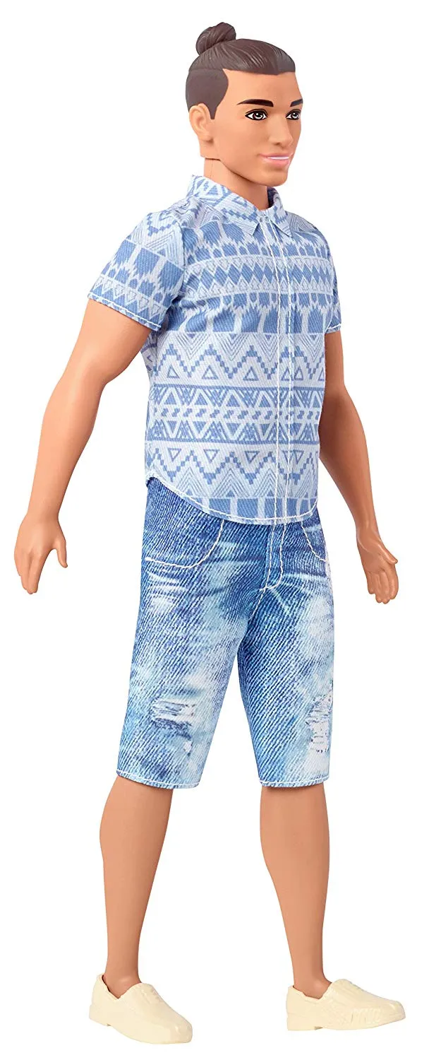 Barbie Ken Fashionistas Distressed Denim Broad Doll