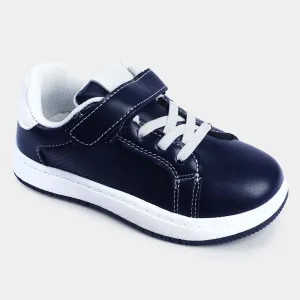 Boys Sneakers 24-102-Navy/White