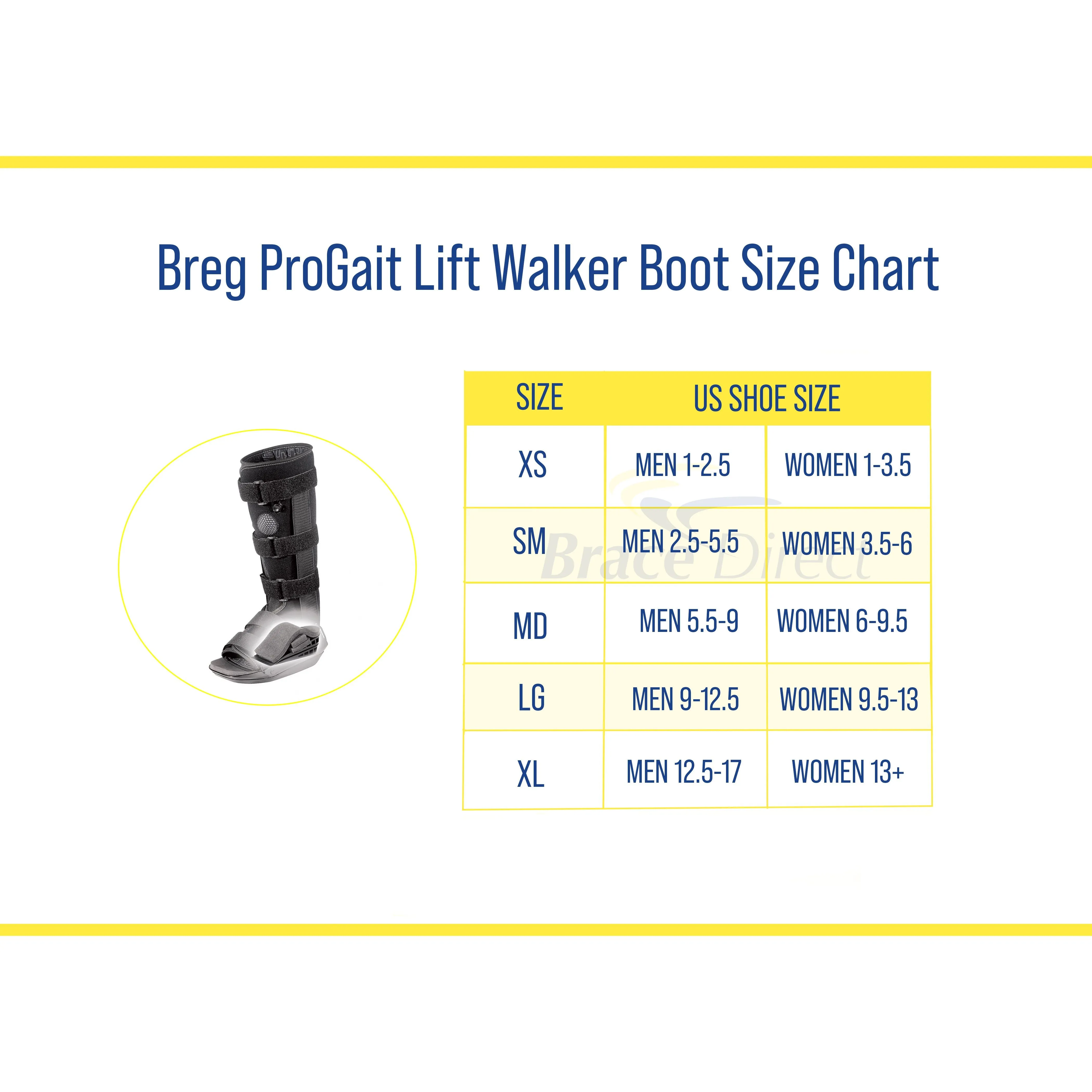 Breg ProGait Lift Walker Boot