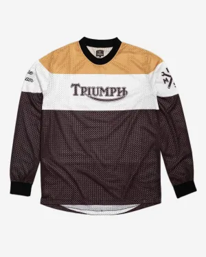 BSMC X TRIUMPH RACE JERSEY - GOLD