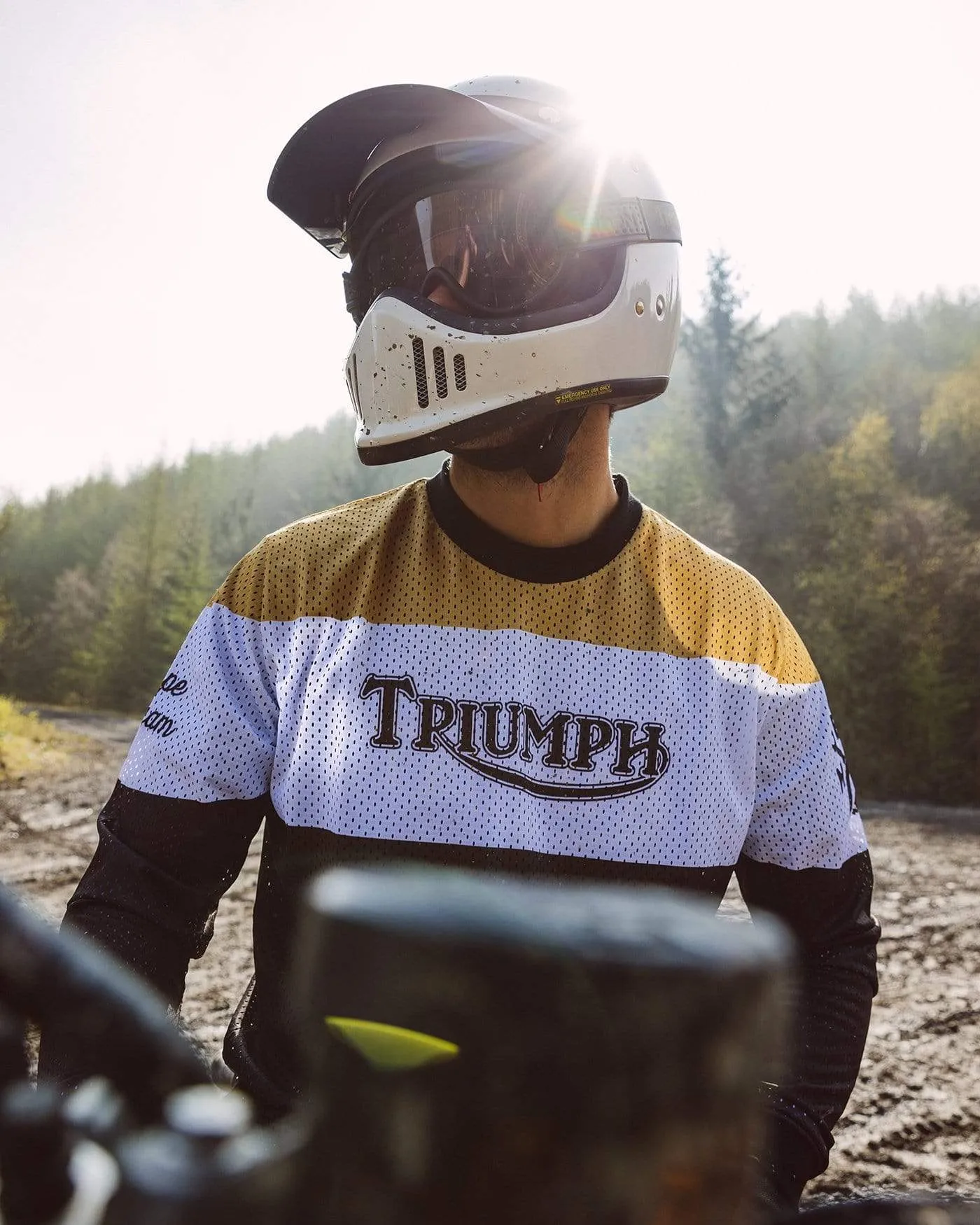 BSMC X TRIUMPH RACE JERSEY - GOLD