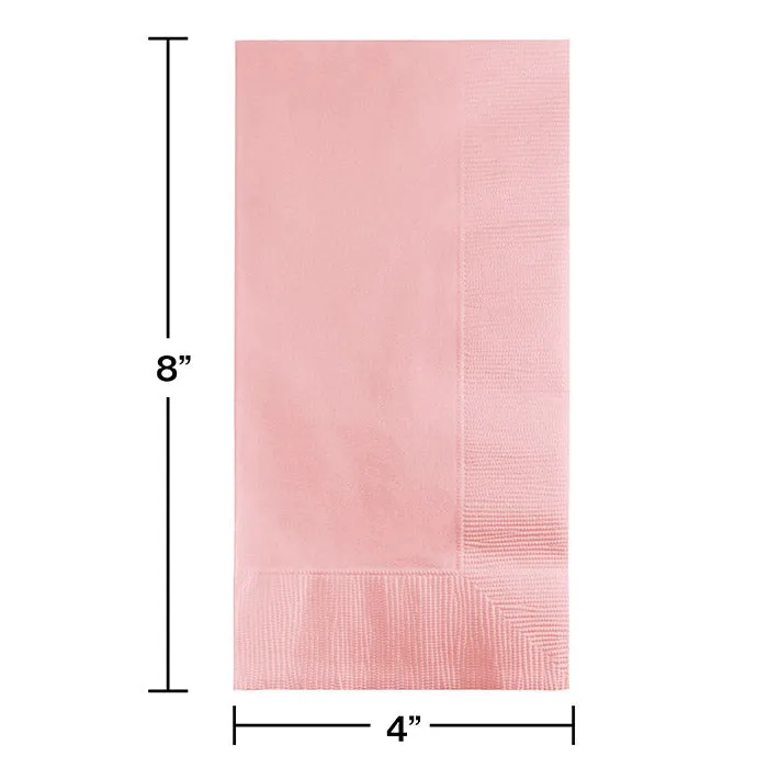 Bulk Classic Pink 2 Ply Dinner Napkins (600 per Case)