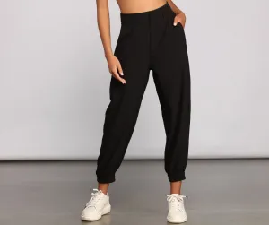 Casual-Chic Trouser Joggers