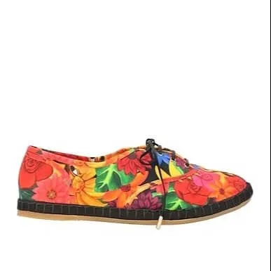 Charlotte Olympia sneakers, red/multicolor