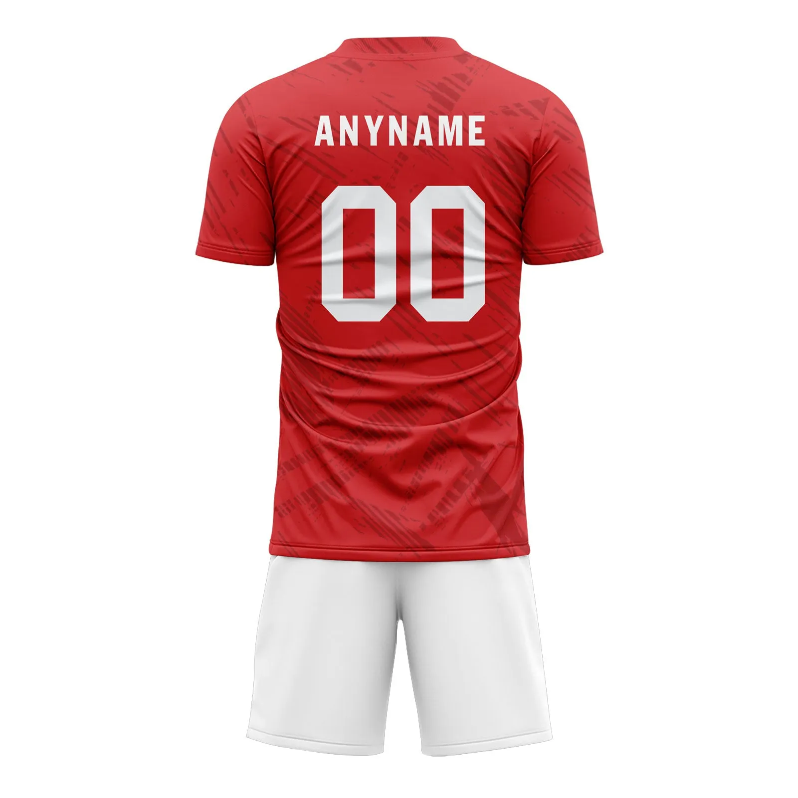 Custom Red Soccer Sets Jersey Personalized SCJ101-D28028