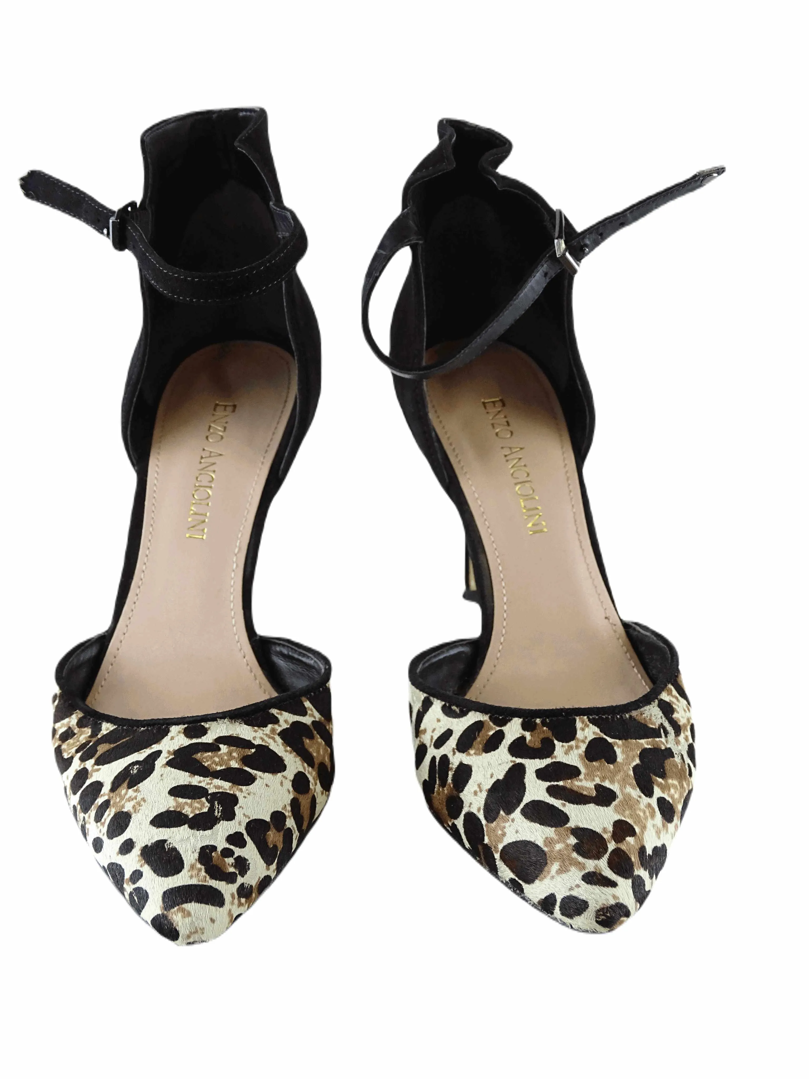 Enzo Anciolini Animal Print Stilettos 6