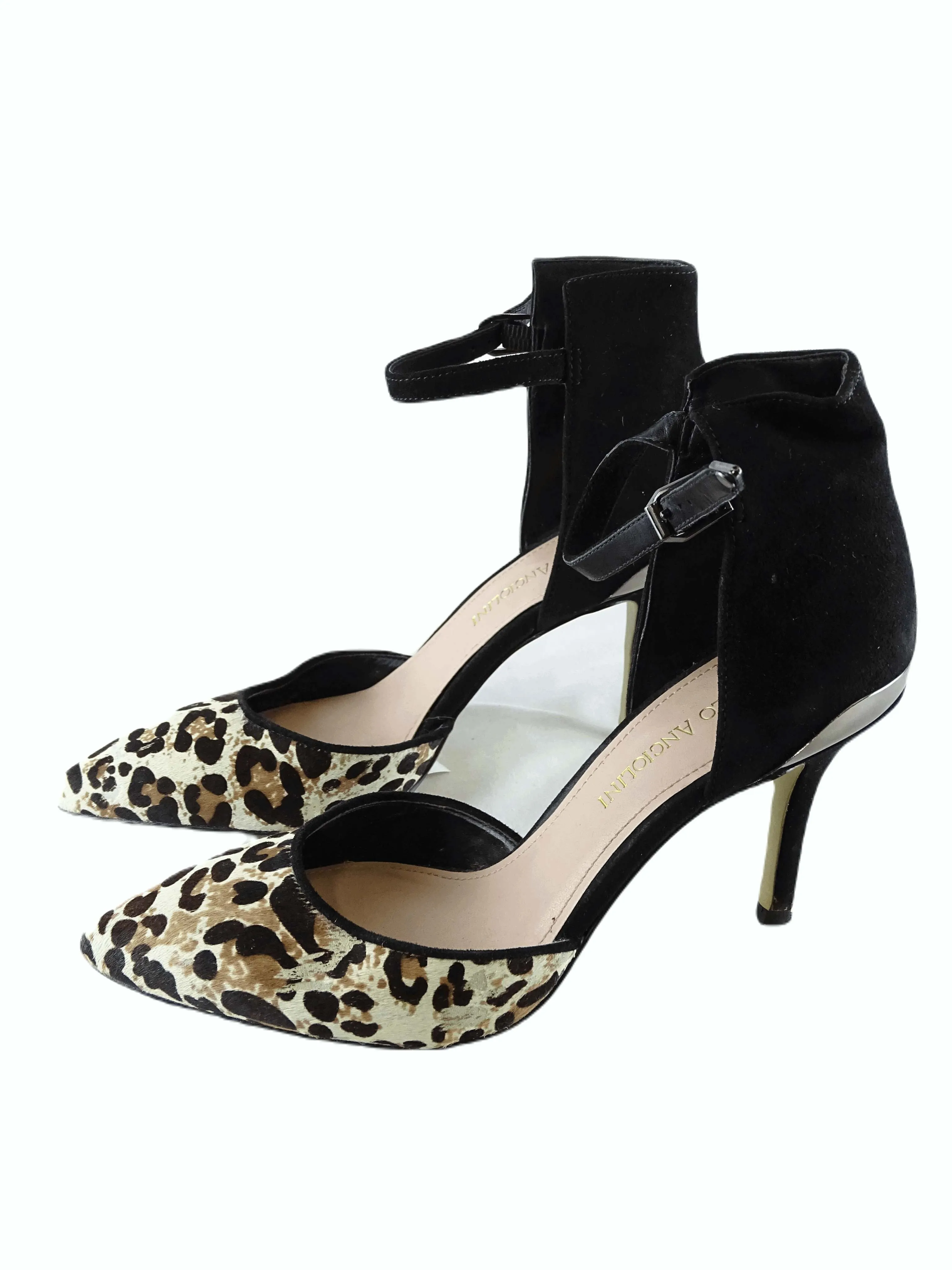 Enzo Anciolini Animal Print Stilettos 6