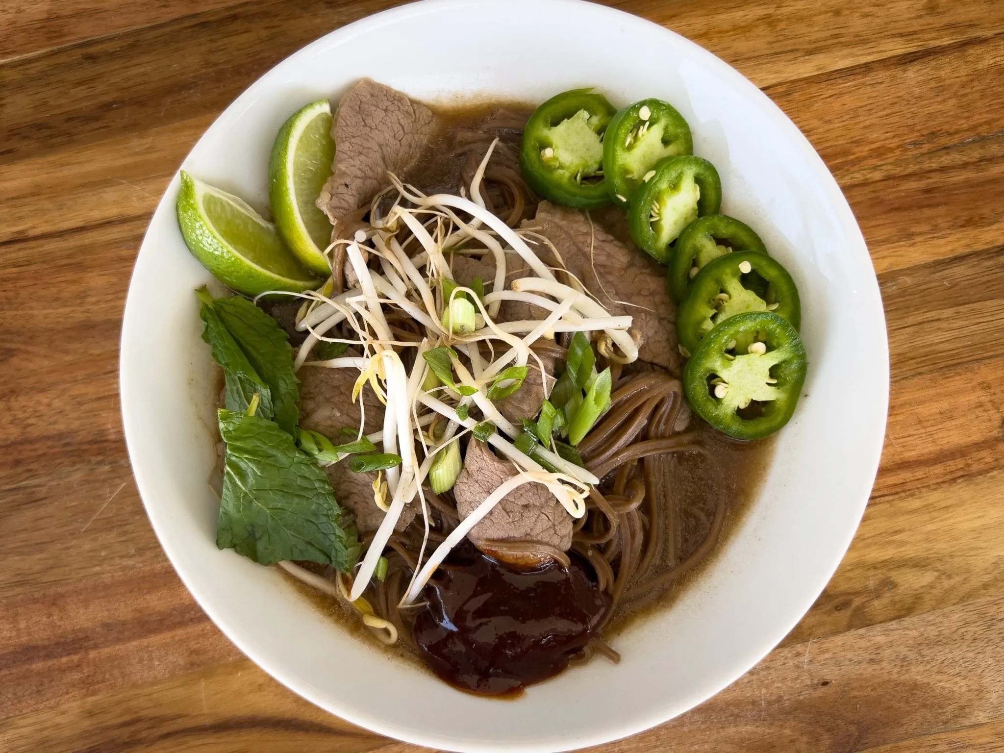 Ginger Garlic Beef Pho