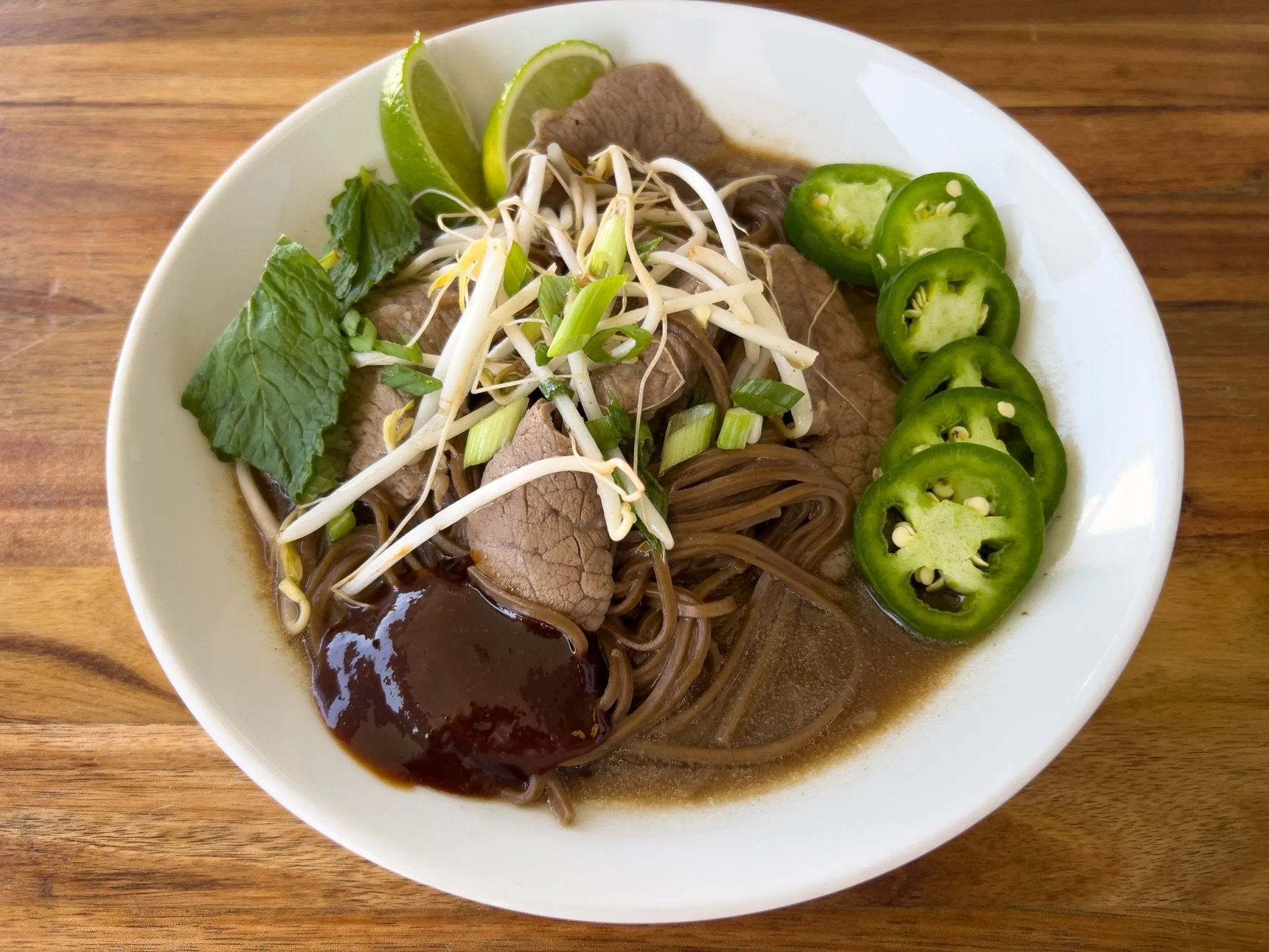 Ginger Garlic Beef Pho