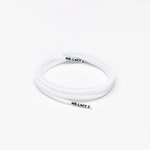 Goalies Slim Football Boot Laces · White