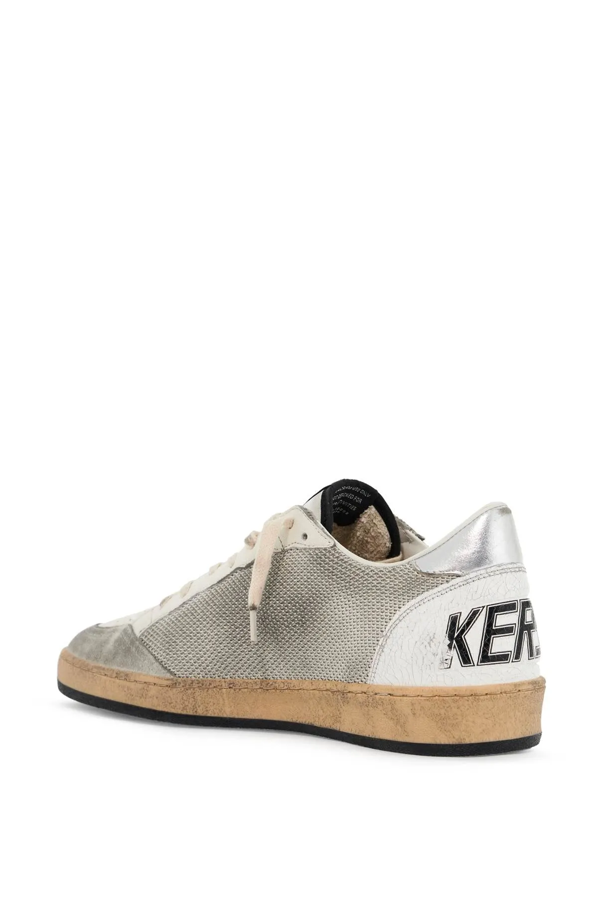 Golden Goose Leather And Canvas Sneakers (Size - 45)