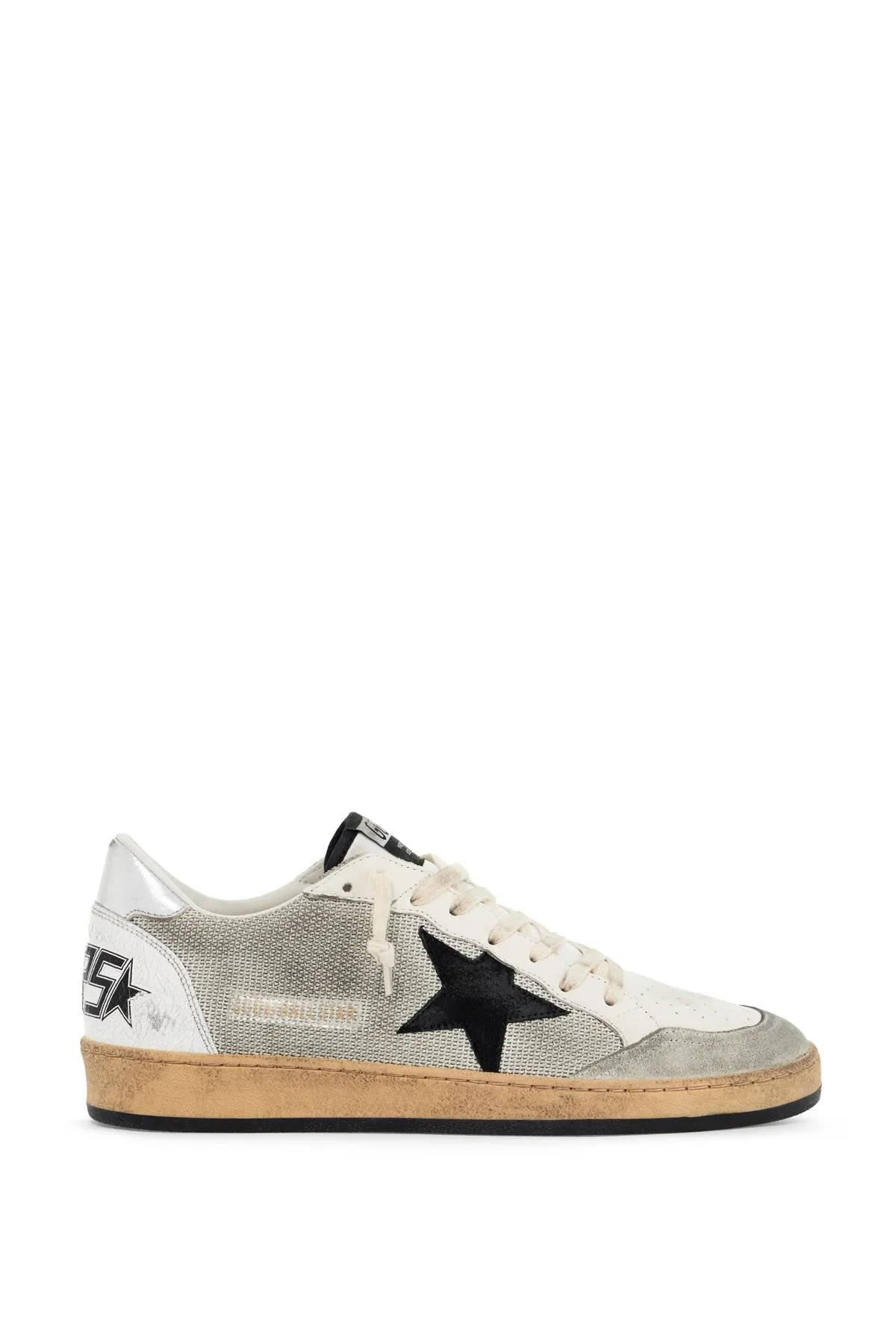 Golden Goose Leather And Canvas Sneakers (Size - 45)