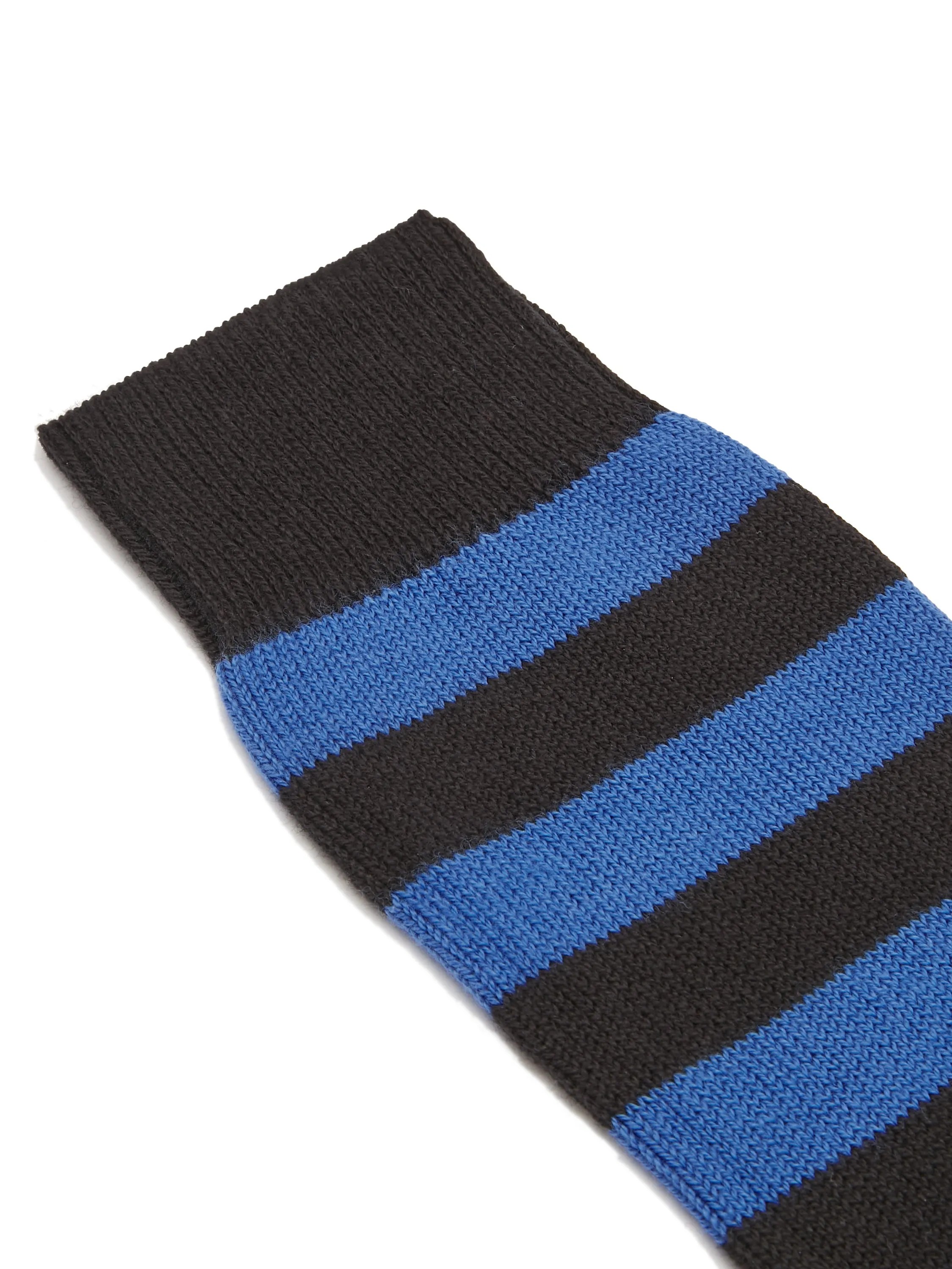 Hoop Socks - Black/Royal