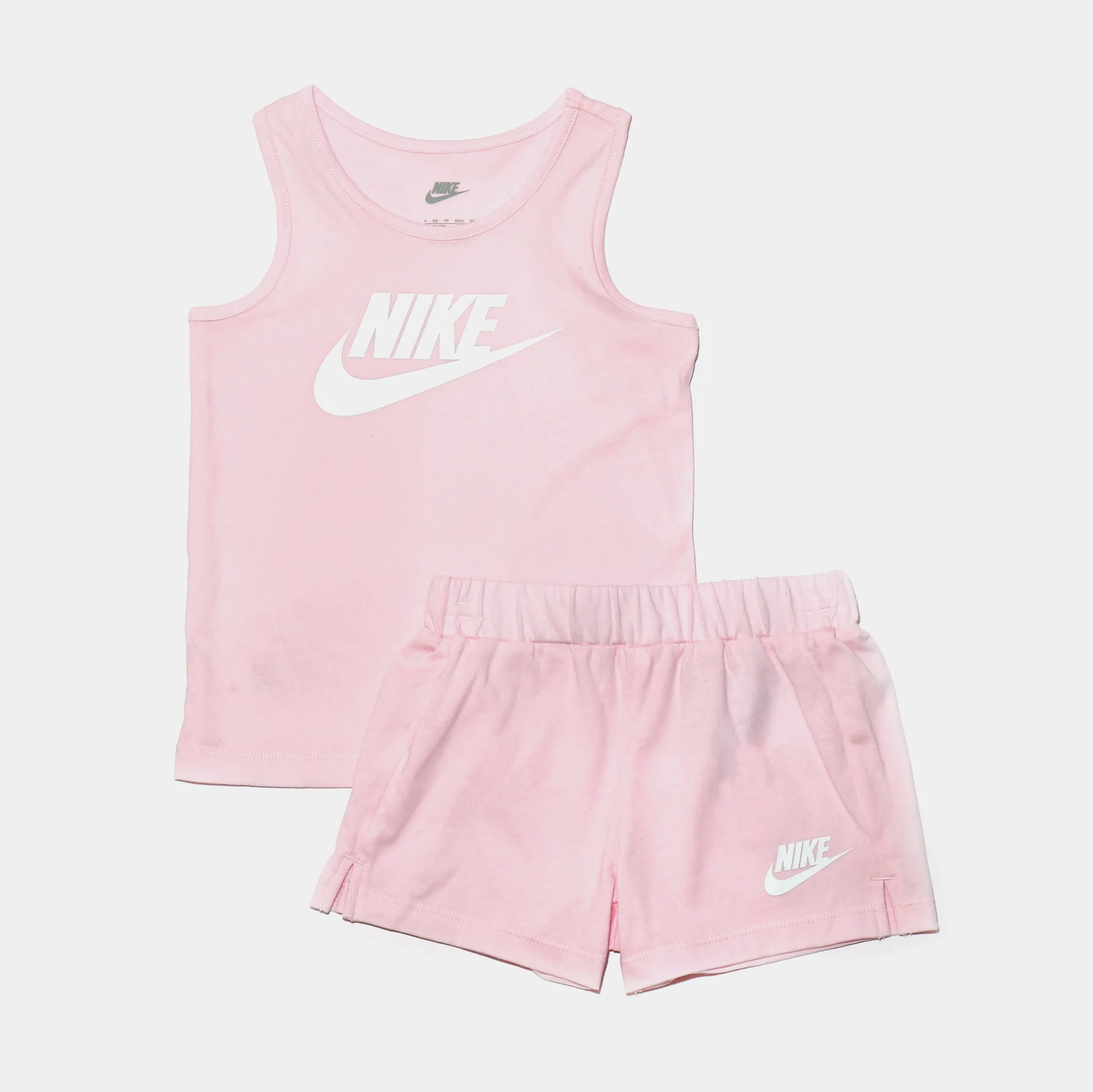 Jersey Tank and Short Set Preschool Set (Pink)