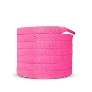 Jordan 1 Laces Basics Flat Thin - Flash Pink Laces