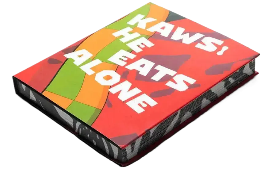 Kaws He Eats Alone Hardcover Book