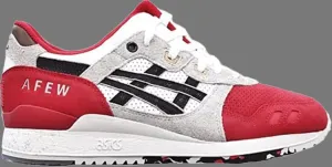 Limited edition afew x gel lyte 3 'koi' Asics sneakers, white