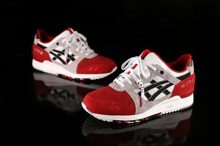 Limited edition afew x gel lyte 3 'koi' Asics sneakers, white