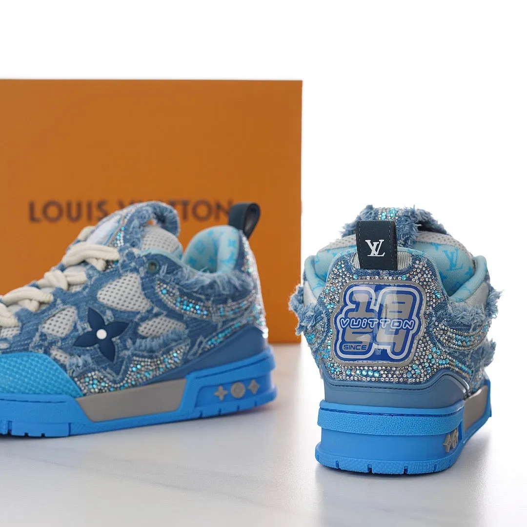 LUV Skate Blue Sneakers-108