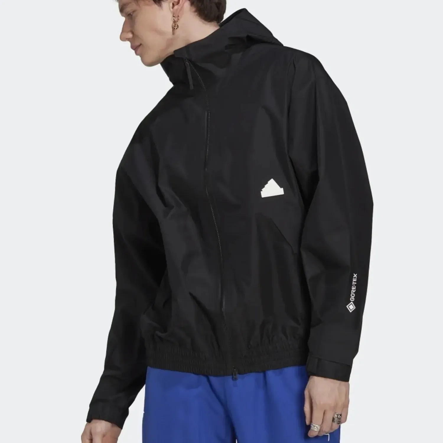 Men's Adidas GORE-TEX Men's Trail Running Jacket Black