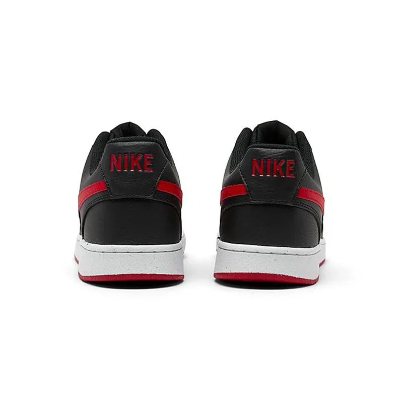 Men's Court Vision Low Next Nature Black/Red/White