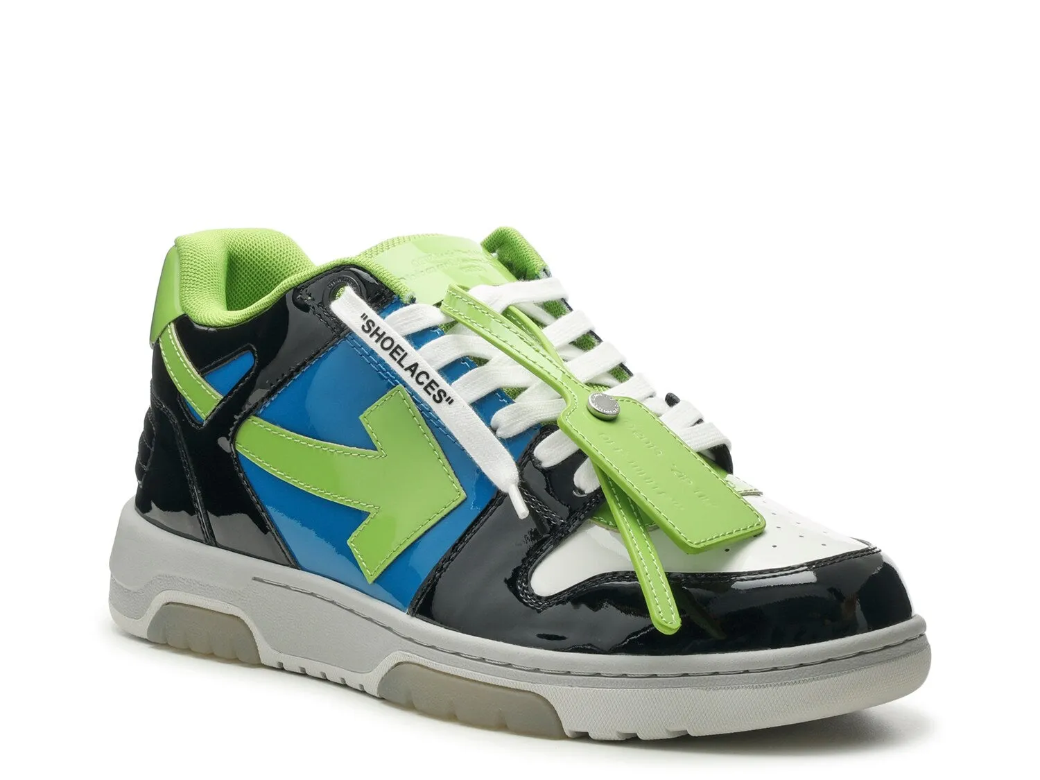 Men's sneakers Off-White Out of Office Specials, black / green / blue