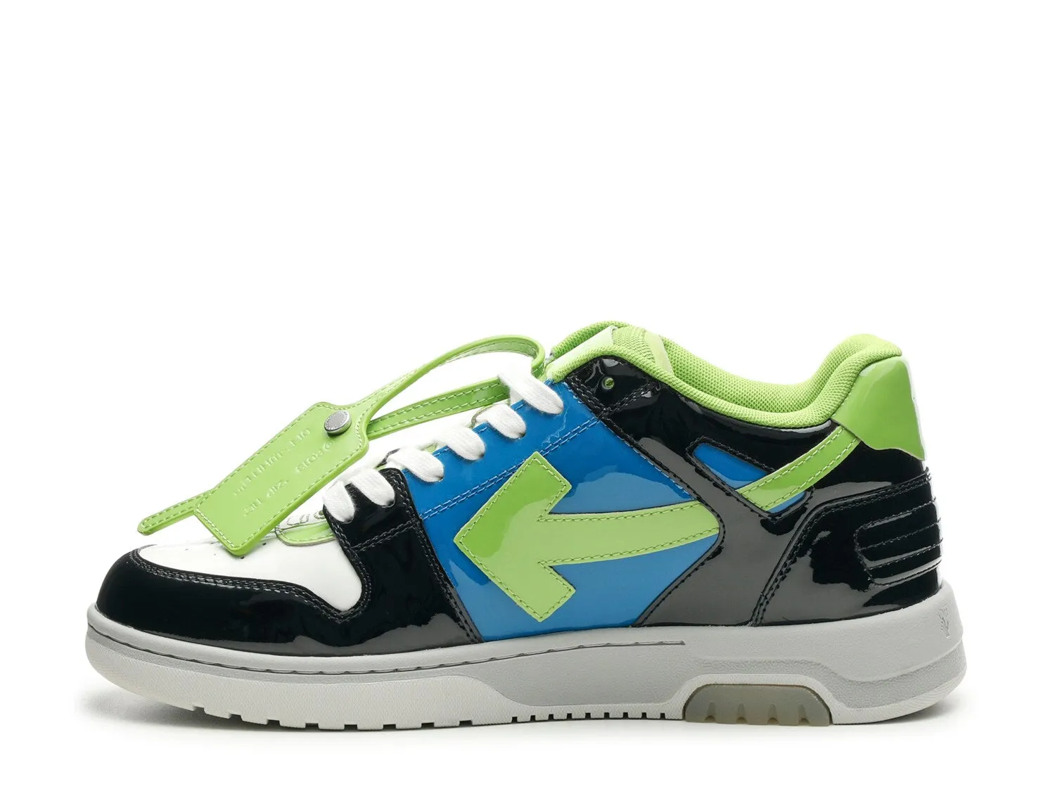 Men's sneakers Off-White Out of Office Specials, black / green / blue