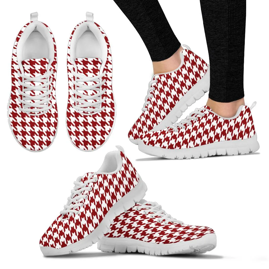 Mesh Sneakers_Cardinal on White_HT Pattern