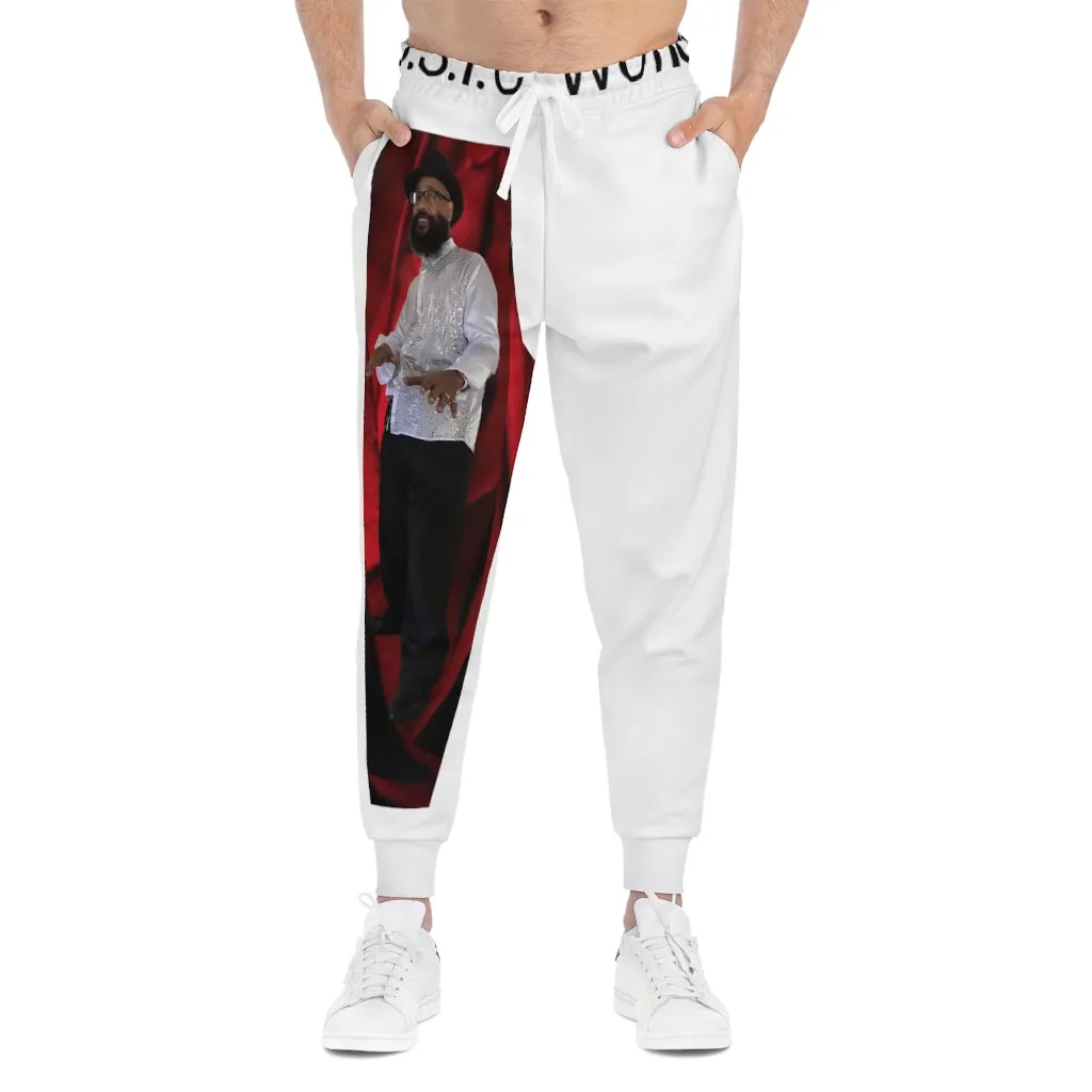 M.U.S.I.C. World HQ Athletic Joggers (AOP)