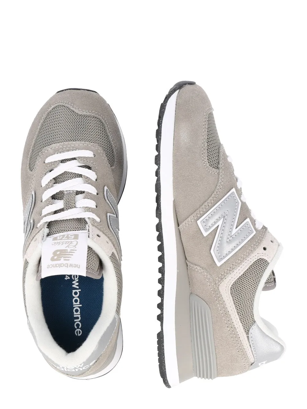 New Balance 574 sneakers, grey/gray