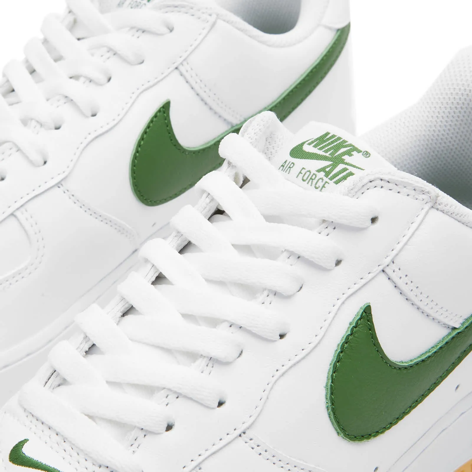 Nike Air Force 1 Low Retro Qs, White/Green/Yellow