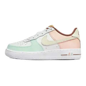 Nike Air Force 1 LV8 sneakers, white/green/yellow