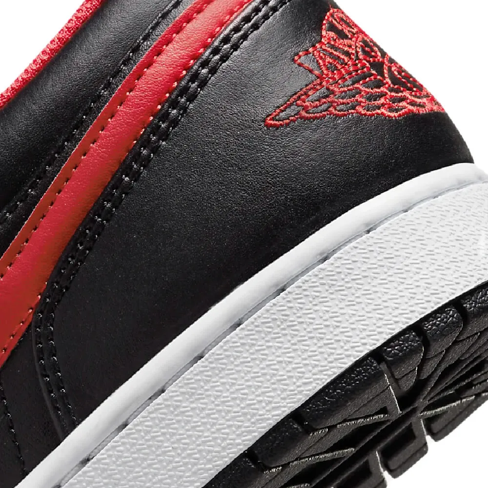 Nike Air Jordan 1 Low, black/red/white