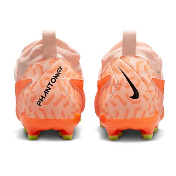 Nike Jr. Phantom GX Academy DF FG/MG Soccer Cleats (Guava Ice/Black)