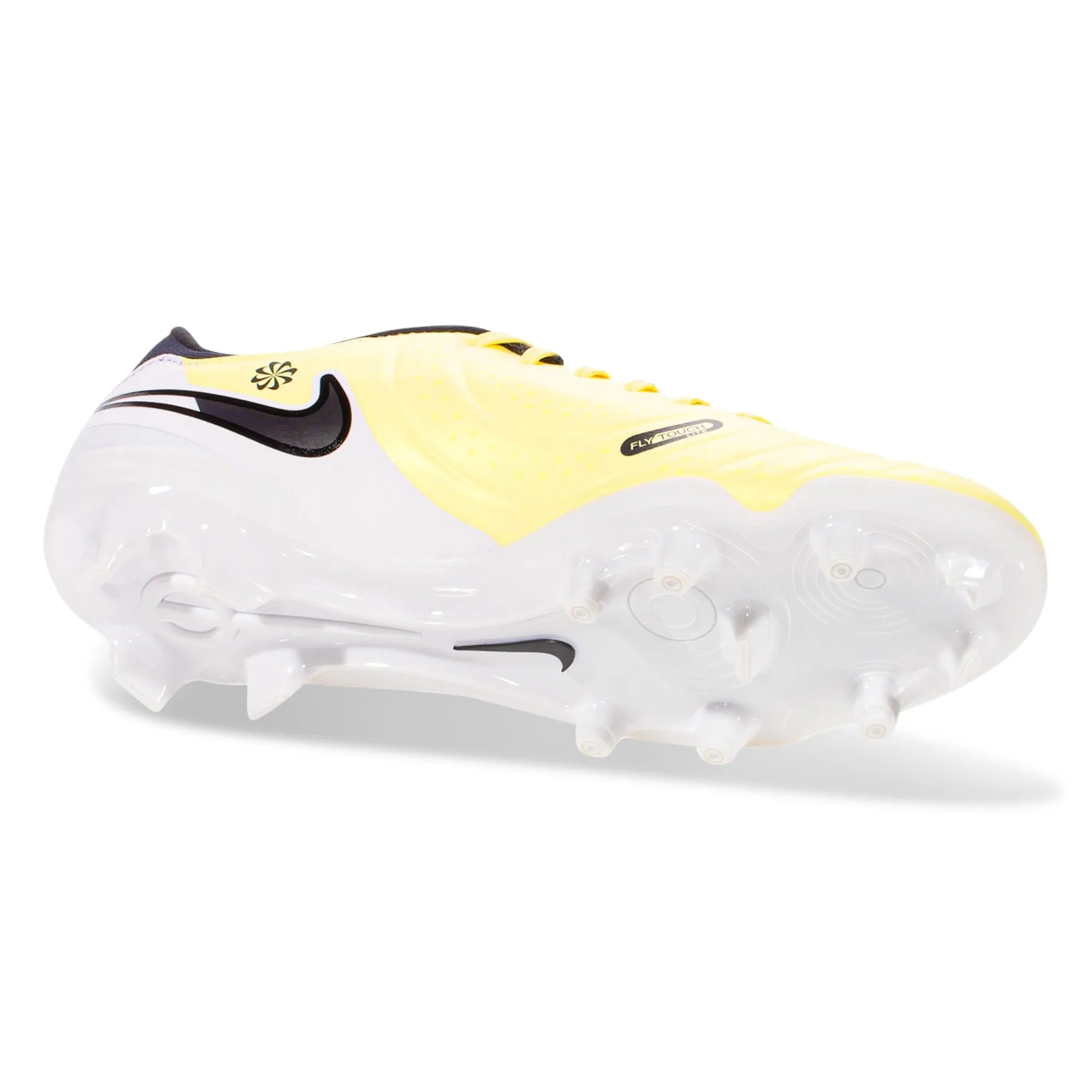 Nike Legend 10 Academy FG/MG Soccer Cleats (Lemonade/Black/Metallic Coin)